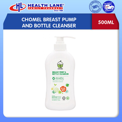 CHOMEL BREAST PUMP AND BOTTLE PENCUCI (500ML)